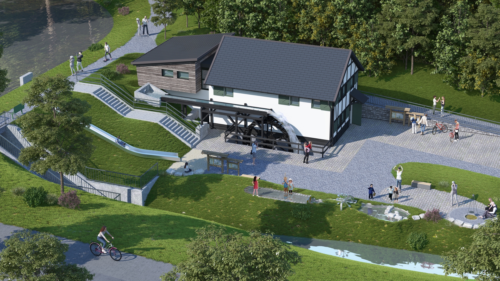 Visualisierung Mühle Dümmlinghausen