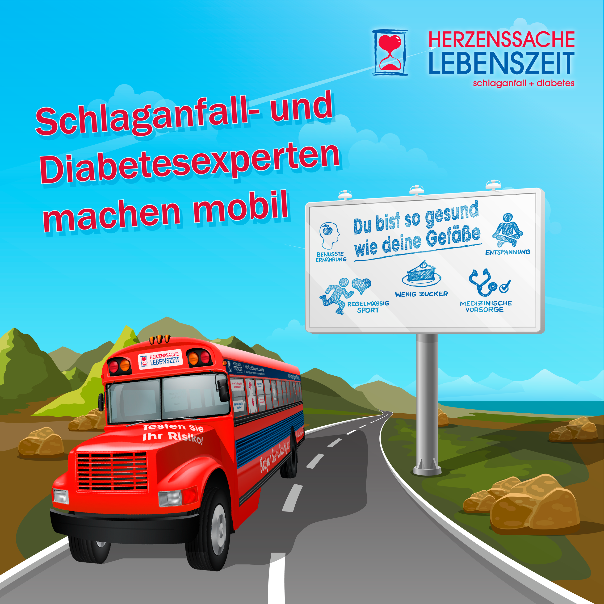 Schlaganfall-Infobus