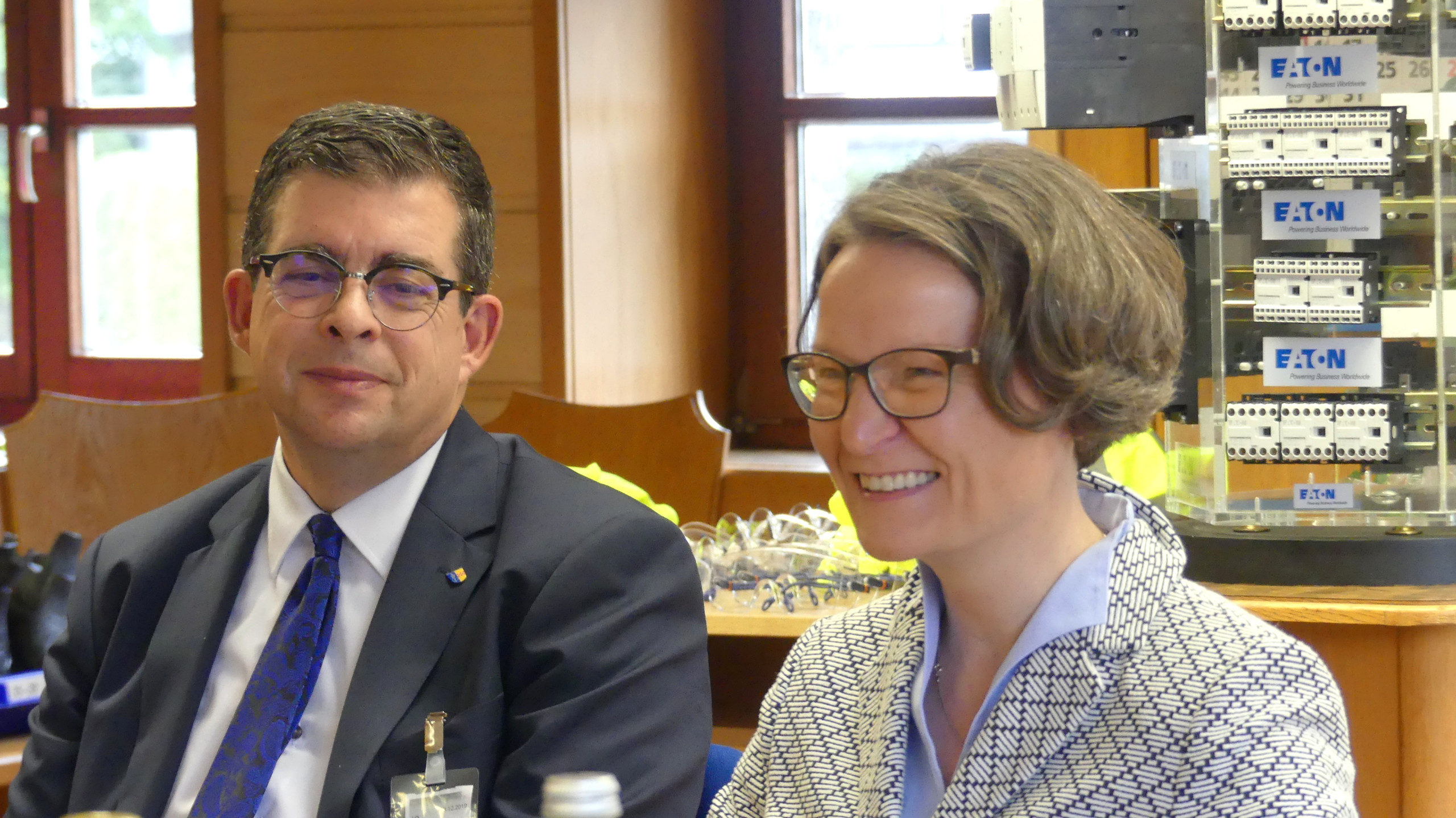 Besuch Ina Scharrenbach Eaton Gespräch