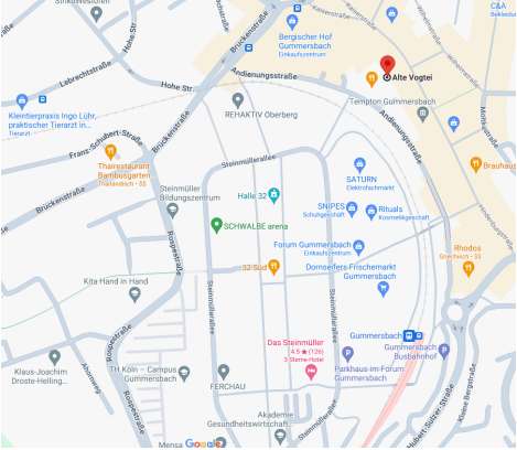 Ansicht Vogtei Maps
